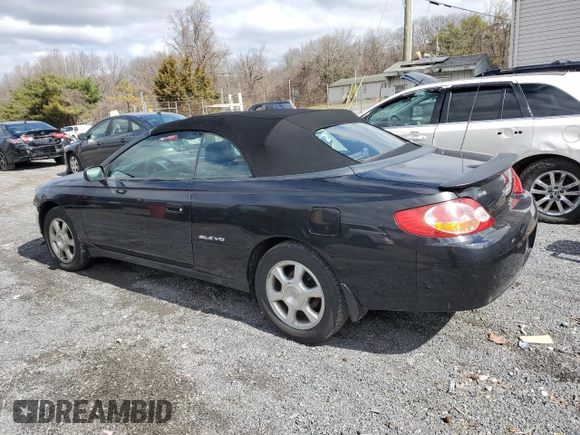 2002 Toyota Solara SE with VIN 2T1FF28P02C596323, listed as a Copart auction lot 49174755 with 179,904 mi miles and Salvage Title. Bid and sale history available at DreamBid. Image 2.