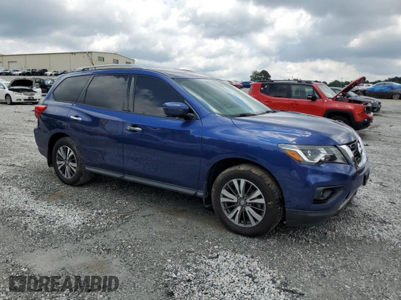 2017 Nissan Pathfinder SL z VIN 5N1DR2MM6HC677396, wystawiony jako Copart lot #56929385 z przebiegiem 93 867 mil mil oraz Szkoda całkowita • Salvage title. Historia ofert i sprzedaży dostępna na DreamBid. Obrazek 4.
