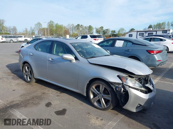 2012 Lexus IS 250 z VIN JTHBF5C26C5175134, wystawiony jako IAAI lot #41932123 z przebiegiem 182 939 mil mil oraz . Historia ofert i sprzedaży dostępna na DreamBid. Obrazek 1.