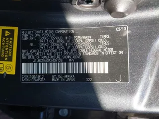 2010 Lexus RX 450h with VIN JTJBC1BA0A2409128, listed as a IAAI auction lot 40979987 with 225,063 mi miles and . Bid and sale history available at DreamBid. Image 9.
