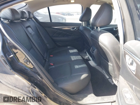 2018 Infiniti Q50 2.0t LUXE with VIN JN1CV7AR0JM280228, listed as a IAAI auction lot 41675002 with 203,946 mi miles. Bid and sale history available at carsss.com. Image 8.