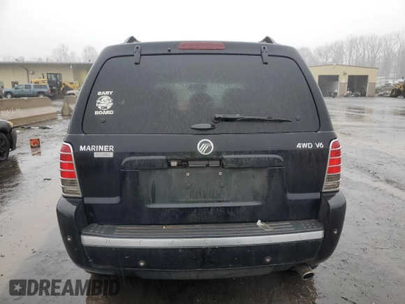 2007 Mercury Mariner Premier with VIN 4M2CU97187KJ02823, listed as a Copart auction lot 43561465 with Not provided miles and Clean title. Bid and sale history available at DreamBid. Image 6.