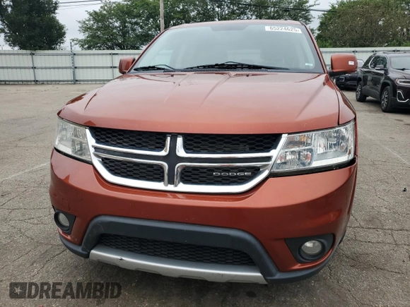 2012 Dodge Journey SXT with VIN 3C4PDDBG1CT241674, listed as a Copart auction lot 65224625 with 205,143 mi miles and Salvage title. Bid and sale history available at DreamBid. Image 5.