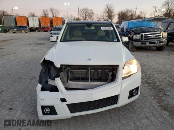 2012 Mercedes-Benz GLK 350 with VIN WDCGG8HB1CF802275, listed as a Copart auction lot 54403425 with 157,646 mi miles and Non Repairable. Bid and sale history available at DreamBid. Image 5.