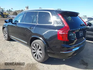 2024 Volvo XC90 Plus Bright Theme with VIN YV4062PE1R1220828, listed as a IAAI auction lot 41698688 with 8,273 mi miles. Bid and sale history available at carsss.com. Image 3.
