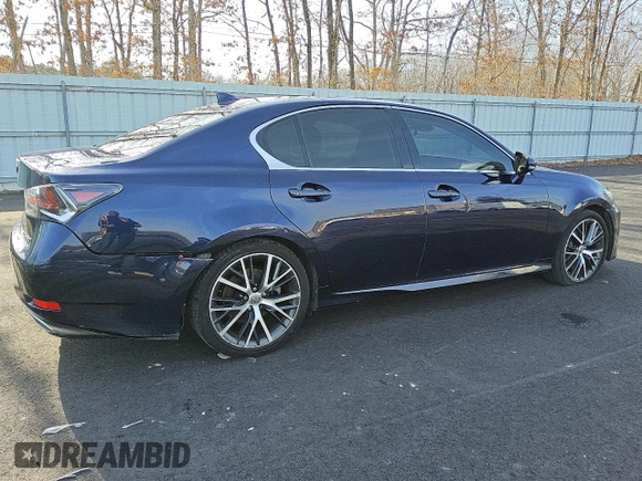 2016 Lexus GS 350 with VIN JTHCZ1BL9GA004129, listed as a Copart auction lot 47600115 with 93,796 mi miles and Clean Title. Bid and sale history available at DreamBid. Image 3.