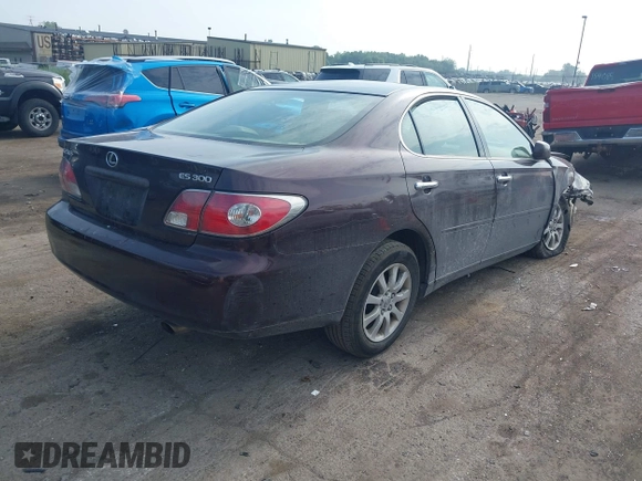 2002 Lexus ES 300 with VIN JTHBF30G520066356, listed as a IAAI auction lot 42519247 with 141,662 mi miles and . Bid and sale history available at DreamBid. Image 4.