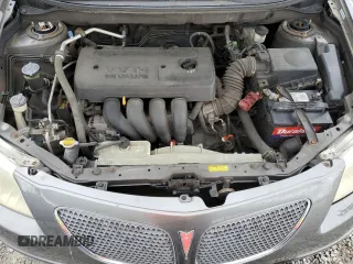 2005 Pontiac Vibe with VIN 5Y2SL63885Z423769, listed as a Copart auction lot 54538594 with 203,421 mi miles and Salvage Title. Bid and sale history available at carsss.com. Image 11.