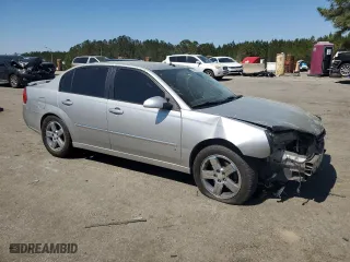 2007 Chevrolet Malibu LTZ with VIN 1G1ZU57N57F245418, listed as a Copart auction lot 50665765 with 0 mi miles and Salvage Title. Bid and sale history available at carsss.com. Image 4.