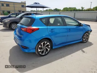 2016 Scion iM z VIN JTNKARJE6GJ508588, wystawiony jako Copart lot #56521965 z przebiegiem 81 800 mil mil oraz Szkody całkowita. Historia ofert i sprzedaży dostępna na DreamBid. Obrazek 3.