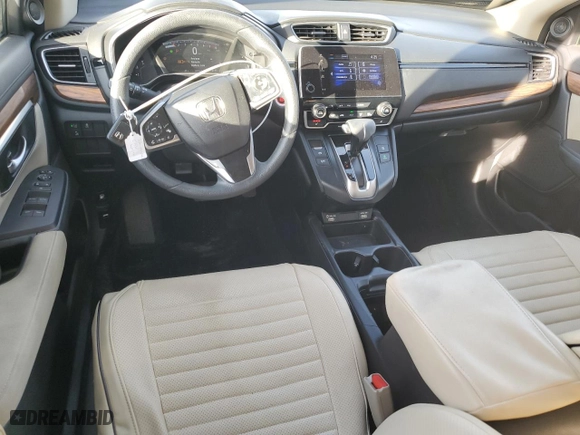2022 Honda CR-V EX with VIN 7FARW2H52NE040160, listed as a Copart auction lot 43284745 with 21,469 mi miles and Salvage Title. Bid and sale history available at carsss.com. Image 8.