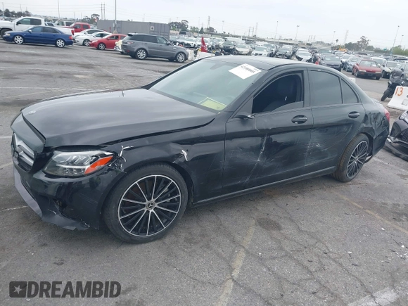2020 Mercedes-Benz C 300 with VIN W1KWF8DB4LR594133, listed as a IAAI auction lot 42180805 with 43,437 mi miles and . Bid and sale history available at carsss.com. Image 20.