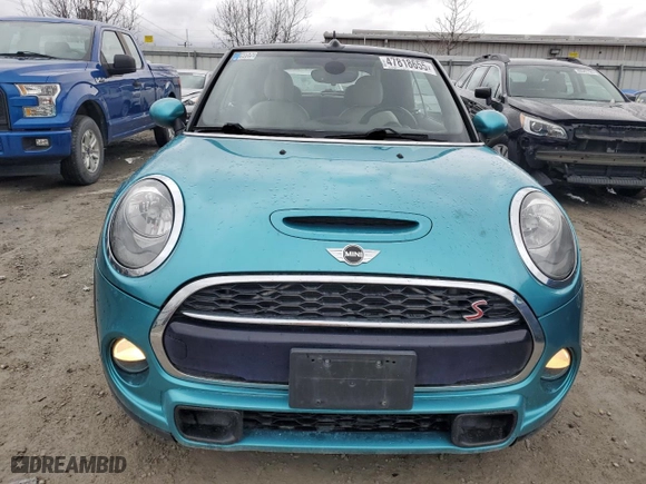 2017 MINI Convertible Cooper S with VIN WMWWG9C34H3C82363, listed as a Copart auction lot 47818655 with 99,405 mi miles and Salvage Title. Bid and sale history available at carsss.com. Image 5.