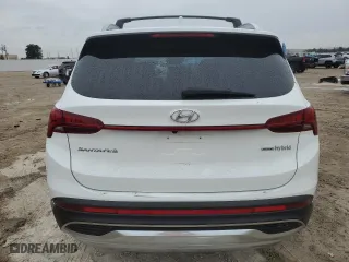 2022 Hyundai Santa Fe Hybrid SEL Premium with VIN KM8S3DA17NU020286, listed as a Copart auction lot 42856574 with 51,148 mi miles. Bid and sale history available at carsss.com. Image 6.