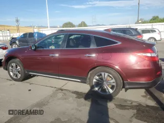 2015 Honda Crosstour EX-L with VIN 5J6TF2H54FL003721, listed as a Copart auction lot 70856974 with 117,389 mi miles and Salvage Title. Bid and sale history available at carsss.com. Image 2.