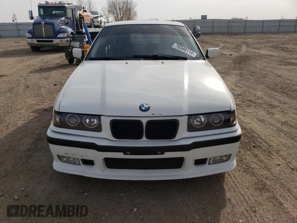 1997 BMW 3 Series 318i with VIN WBACC932XVEE56975, listed as a Copart auction lot 78348114 with 169,666 mi miles and Salvage Title. Bid and sale history available at carsss.com. Image 5.