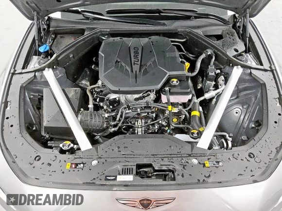 2025 Genesis G70 2.5T with VIN KMTG34SC2SU151097, listed as a Copart auction lot 60698895 with 10,345 mi miles and Clean title. Bid and sale history available at DreamBid. Image 11.