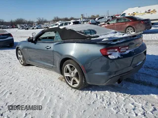 2020 Chevrolet Camaro 1LT with VIN 1G1FB3DS0L0116538, listed as a Copart auction lot 45168625 with 0 mi miles and Non Repairable. Bid and sale history available at carsss.com. Image 2.