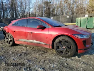 2019 Jaguar I-PACE SE with VIN SADHC2S1XK1F70457, listed as a Copart auction lot 42810665 with 0 mi miles and Salvage Title. Bid and sale history available at carsss.com. Image 4.