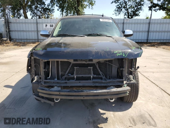 2014 Chevrolet Tahoe LT with VIN 1GNSCBE07ER115998, listed as a Copart auction lot 59577485 with 154,486 mi miles and Salvage title. Bid and sale history available at DreamBid. Image 5.