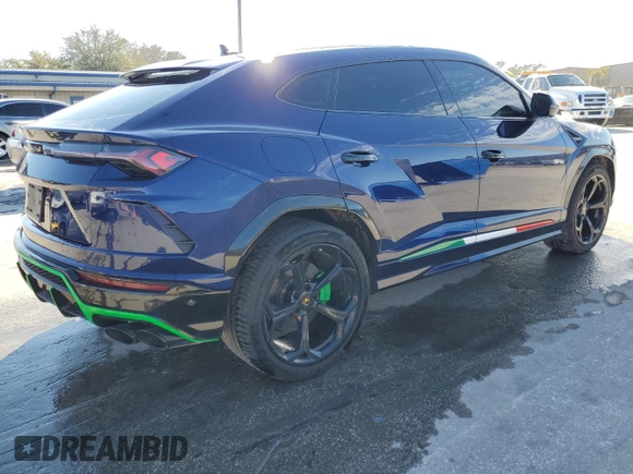 2019 Lamborghini Urus z VIN ZPBUA1ZL7KLA02968, wystawiony jako Copart lot #69967374 z przebiegiem 9747 mil mil oraz Szkody całkowita. Historia ofert i sprzedaży dostępna na DreamBid. Obrazek 3.