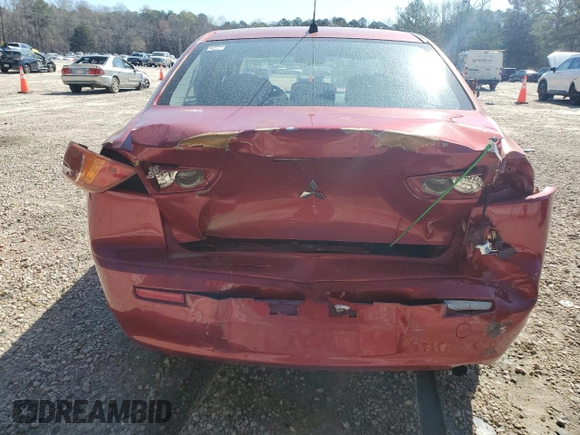 2009 Mitsubishi Lancer DE with VIN JA3AU16U79U036183, listed as a Copart auction lot 50764495 with 240,807 mi miles and Salvage Title. Bid and sale history available at carsss.com. Image 6.
