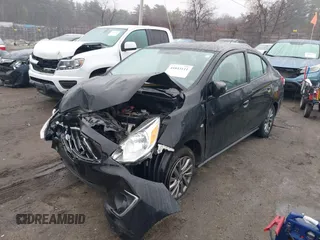 2019 Mitsubishi Mirage G4 SE with VIN ML32F4FJ3KHF04552, listed as a IAAI auction lot 41843111 with 192,463 mi miles. Bid and sale history available at carsss.com. Image 17.