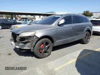 2012 Audi Q7 3.0T S line with VIN WA1DGAFE1CD003292, listed as a Copart auction lot 58688434 with 148,094 mi miles and Salvage Title. Bid and sale history available at carsss.com. Image 1.