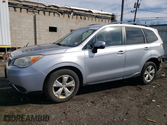 2014 Subaru Forester 2.5i Touring with VIN JF2SJAMC5EH526604, listed as a Copart auction lot 52570475 with 190,608 mi miles and Salvage Title. Bid and sale history available at carsss.com. Image 1.