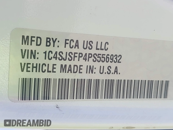 2023 Jeep Grand Wagoneer Series II с VIN 1C4SJSFP4PS556932, выставлен на аукционе IAAI как лот 41949734 с пробегом 63 281 миль миль и . История ставок и продаж доступна на DreamBid. Изображение 9.