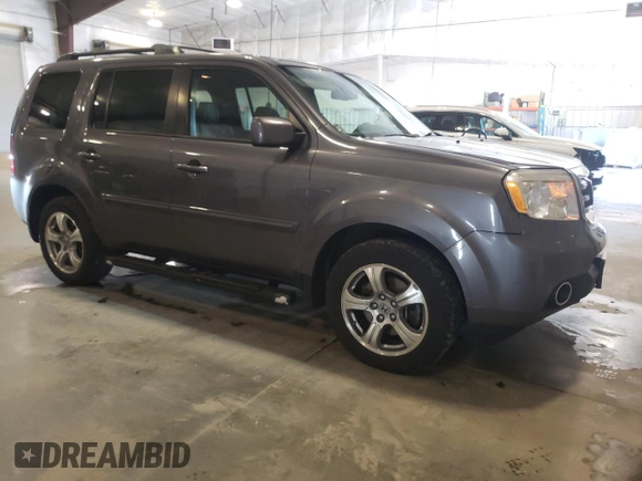 2014 Honda Pilot EX-L with VIN 5FNYF4H52EB004049, listed as a Copart auction lot 55529765 with 149,406 mi miles and Salvage Title. Bid and sale history available at DreamBid. Image 4.