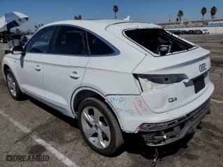 2023 Audi Q5 Sportback S line Premium Plus with VIN WA15AAFY2P2145930, listed as a Copart auction lot 69888324 with 15,821 mi miles and Salvage Title. Bid and sale history available at carsss.com. Image 2.
