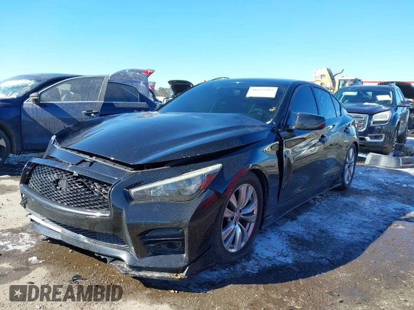 2017 Infiniti Q50 Premium with VIN JN1EV7AR1HM838154, listed as a IAAI auction lot 41623393 with 74,449 mi miles and . Bid and sale history available at DreamBid. Image 18.