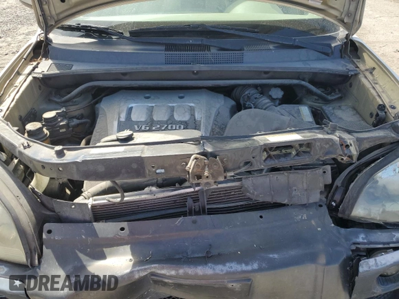 2005 Hyundai Tucson GLS with VIN KM8JN12DX5U066451, listed as a Copart auction lot 72607604 with 194,965 mi miles and Salvage Title. Bid and sale history available at carsss.com. Image 13.