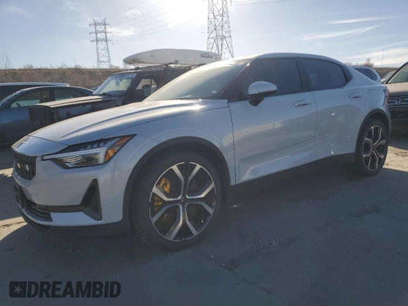 2023 Polestar 2 Performance with VIN YSMET3KA2PL127561, listed as a Copart auction lot 79302294 with 12,329 mi miles and Salvage Title. Bid and sale history available at DreamBid. Image 1.