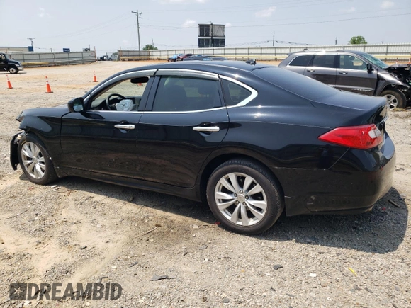 2011 Infiniti M with VIN JN1BY1AR7BM374298, listed as a Copart auction lot 60690635 with 159,282 mi miles and Salvage title. Bid and sale history available at DreamBid. Image 2.