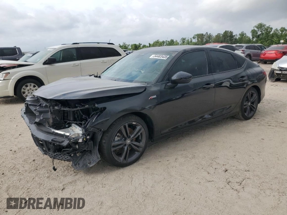 2025 Acura Integra Technology z VIN 19UDE4H67SA010168, wystawiony jako Copart lot #54403435 z przebiegiem 2 016 mil mil oraz Szkoda całkowita • Salvage title. Historia ofert i sprzedaży dostępna na DreamBid. Obrazek 1.