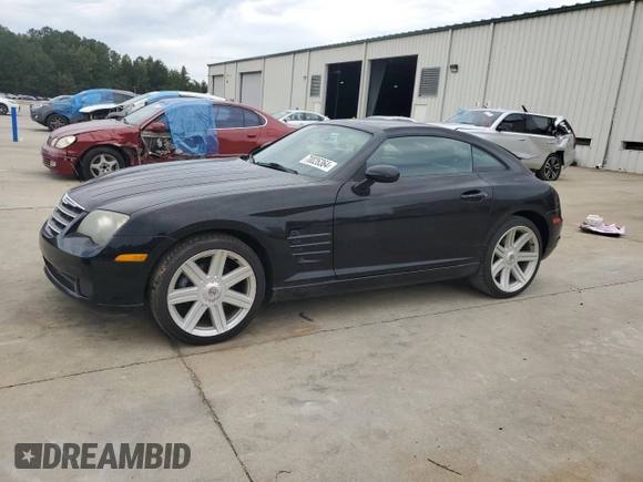 2005 Chrysler Crossfire z VIN 1C3AN59L45X042402, wystawiony jako Copart lot #70026364 z przebiegiem 107 257 mil mil oraz Szkody całkowita. Historia ofert i sprzedaży dostępna na DreamBid. Obrazek 1.