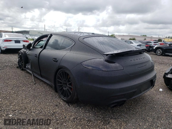 2014 Porsche Panamera GTS z VIN WP0AF2A74EL083559, wystawiony jako Copart lot #66331304 z przebiegiem Nie podano mil oraz Nie do naprawy • Non repairable. Historia ofert i sprzedaży dostępna na DreamBid. Obrazek 3.