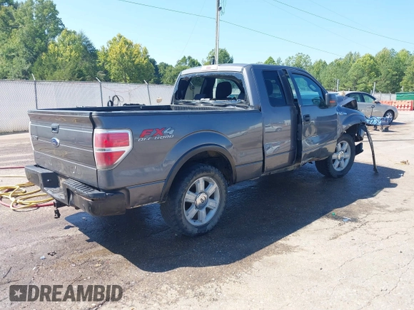 2009 Ford F-150 XL with VIN 1FTPX14V59KC92445, listed as a IAAI auction lot 40280550 with 213,709 mi miles. Bid and sale history available at carsss.com. Image 4.