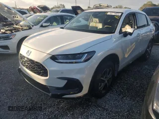 2024 Honda HR-V EX-L z VIN 3CZRZ1H74RM730793, wystawiony jako Copart lot #74271824 z przebiegiem Nie podano mil oraz Szkoda całkowita • Salvage title. Historia ofert i sprzedaży dostępna na DreamBid. Obrazek 1.