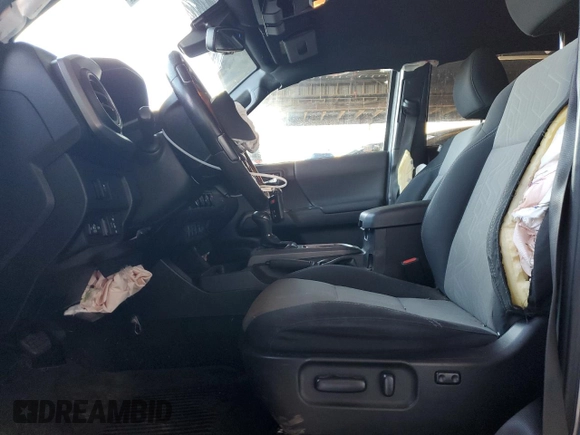 2021 Toyota Tacoma SR with VIN 3TMCZ5AN6MM393306, listed as a Copart auction lot 41483325 with 57,217 mi miles and Salvage title. Bid and sale history available at DreamBid. Image 7.