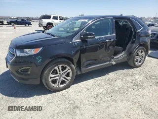 2017 Ford Edge Titanium z VIN 2FMPK4K91HBB28832, wystawiony jako Copart lot #55677655 z przebiegiem 95 457 mil mil oraz Szkoda całkowita • Salvage title. Historia ofert i sprzedaży dostępna na DreamBid. Obrazek 1.
