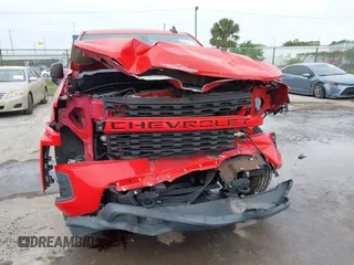 2020 Chevrolet Silverado 1500 Custom with VIN 3GCPWBEH0LG307126, listed as a IAAI auction lot 41869605 with 77,571 mi miles. Bid and sale history available at carsss.com. Image 6.