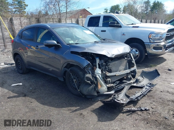 2016 Honda HR-V EX-L w/Navi with VIN 3CZRU6H71GM738455, listed as a IAAI auction lot 42017707 with 83,708 mi miles. Bid and sale history available at carsss.com. Image 1.