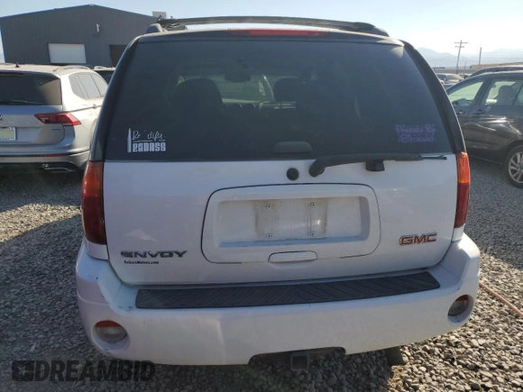2007 GMC Envoy SLE with VIN 1GKDT13S572171793, listed as a Copart auction lot 75861104 with 0 mi miles and Salvage Title. Bid and sale history available at carsss.com. Image 6.