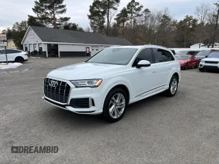 2021 Audi Q7 Premium with VIN WA1AJAF78MD025412, listed as a Copart auction lot 48007545 with 86,429 mi miles and Clean Title. Bid and sale history available at carsss.com. Image 2.