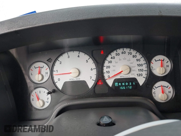 2007 Dodge 1500 SLT with VIN 1D7HA18P47J565563, listed as a IAAI auction lot 41061464 with 166,172 mi miles and . Bid and sale history available at DreamBid. Image 7.