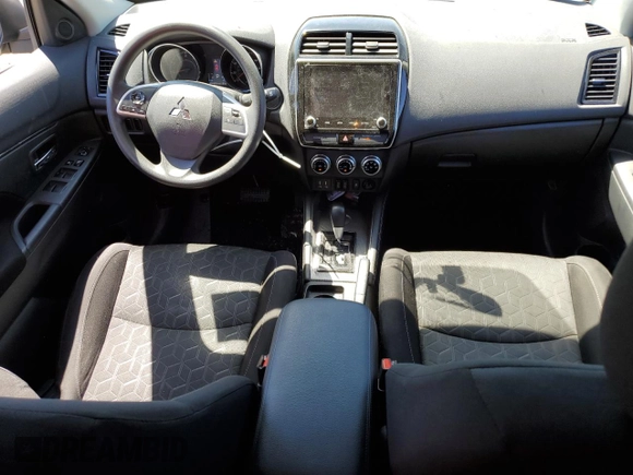 2020 Mitsubishi Outlander ES with VIN JA4AP3AU1LU010174, listed as a Copart auction lot 56604865 with 29,597 mi miles and Salvage title. Bid and sale history available at DreamBid. Image 8.