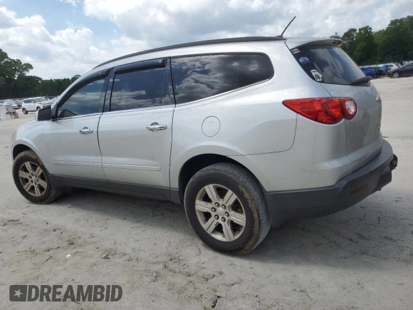2012 Chevrolet Traverse 1LT with VIN 1GNKRGED3CJ103843, listed as a Copart auction lot 52217375 with Not Provided miles and Clean Title. Bid and sale history available at DreamBid. Image 2.